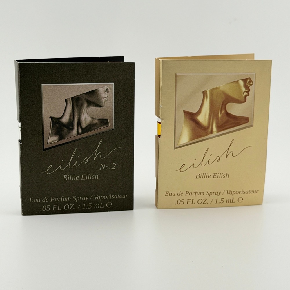 Billie Eilish Fragrance Sample Set Eilish Original and No 2 Eau de Parfum 2pcs